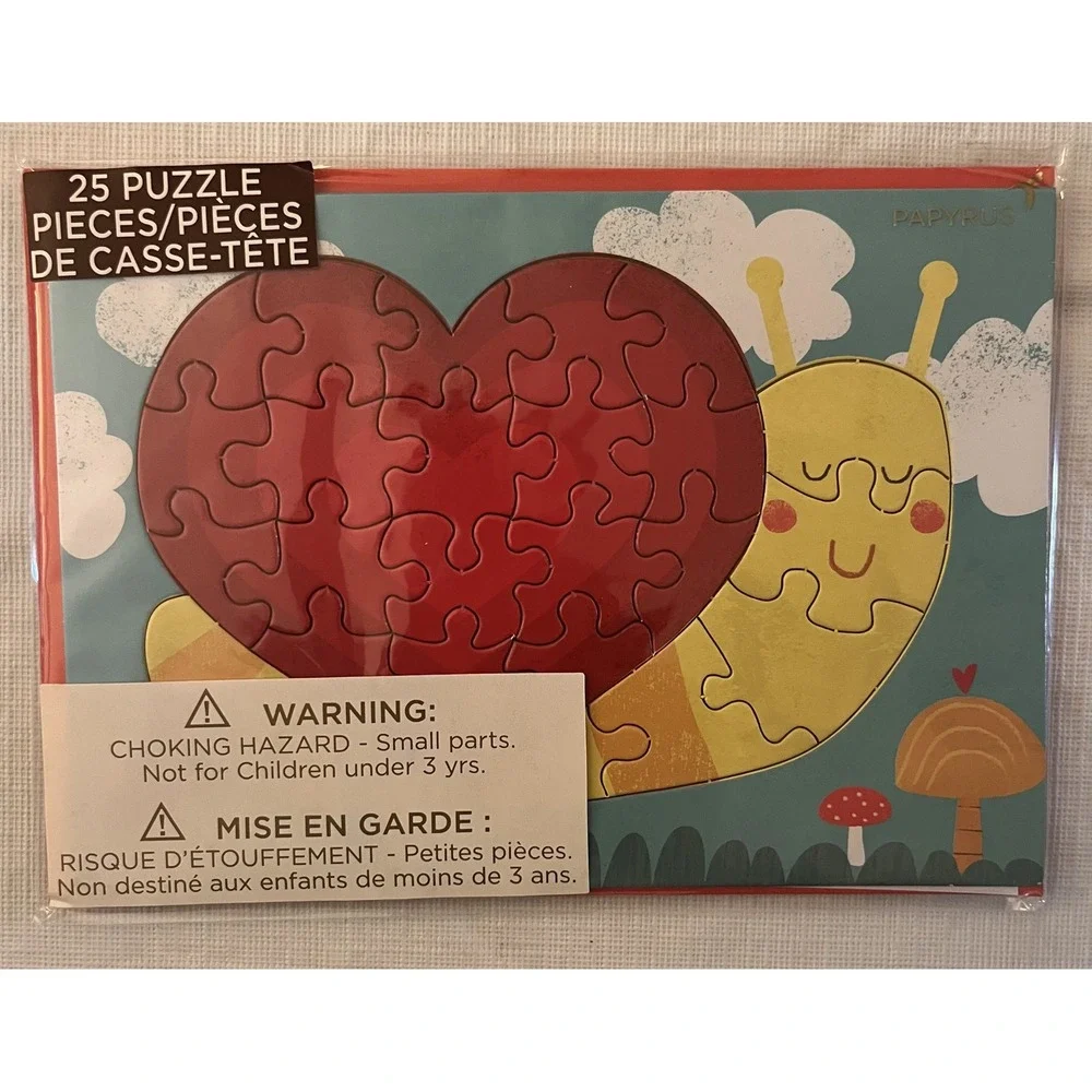 Hallmark Papyrus Valentines Day Cards Lot 7 Granddaughter Grandson Son Puzzle